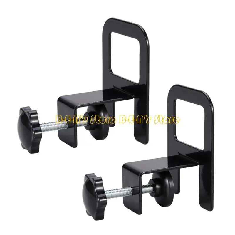 Y1AD Mattress AntiShift Clamp for Flat Edges Bed Frame, Metal Mattress Slide Stopper