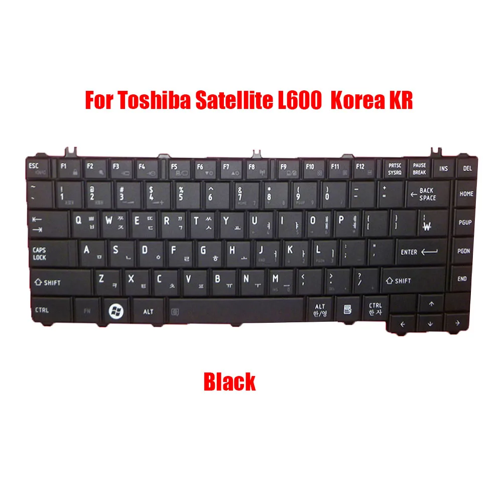 

KR TR RU Laptop Keyboard For Toshiba Satellite L600 L600D L630 L640 L645 L645D C600 C600D 002L09M76LHC02 Korea Turkey Russia