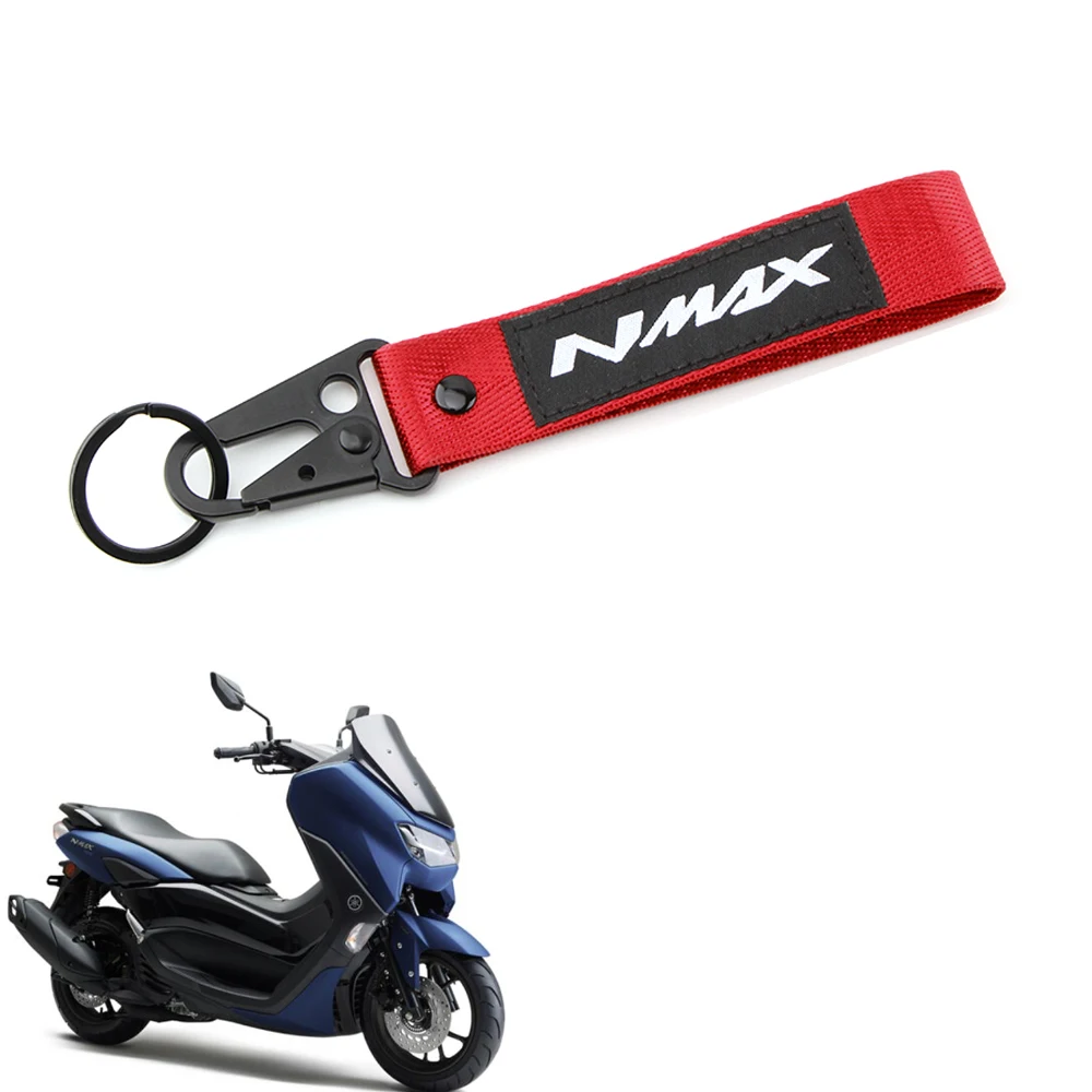 Couro Motocicleta Chaveiro, Fashion Metal Ring, NMAX N-MAX 155 150 125