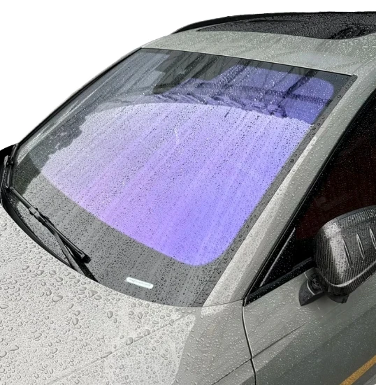 2025 Imperiale Viola Camaleonte Finestra Tinta di Alta Qualità VLT81% Pellicola Solare Automotive Camaleonte Tinta Finestra di Automobile Parabrezza Pellicola