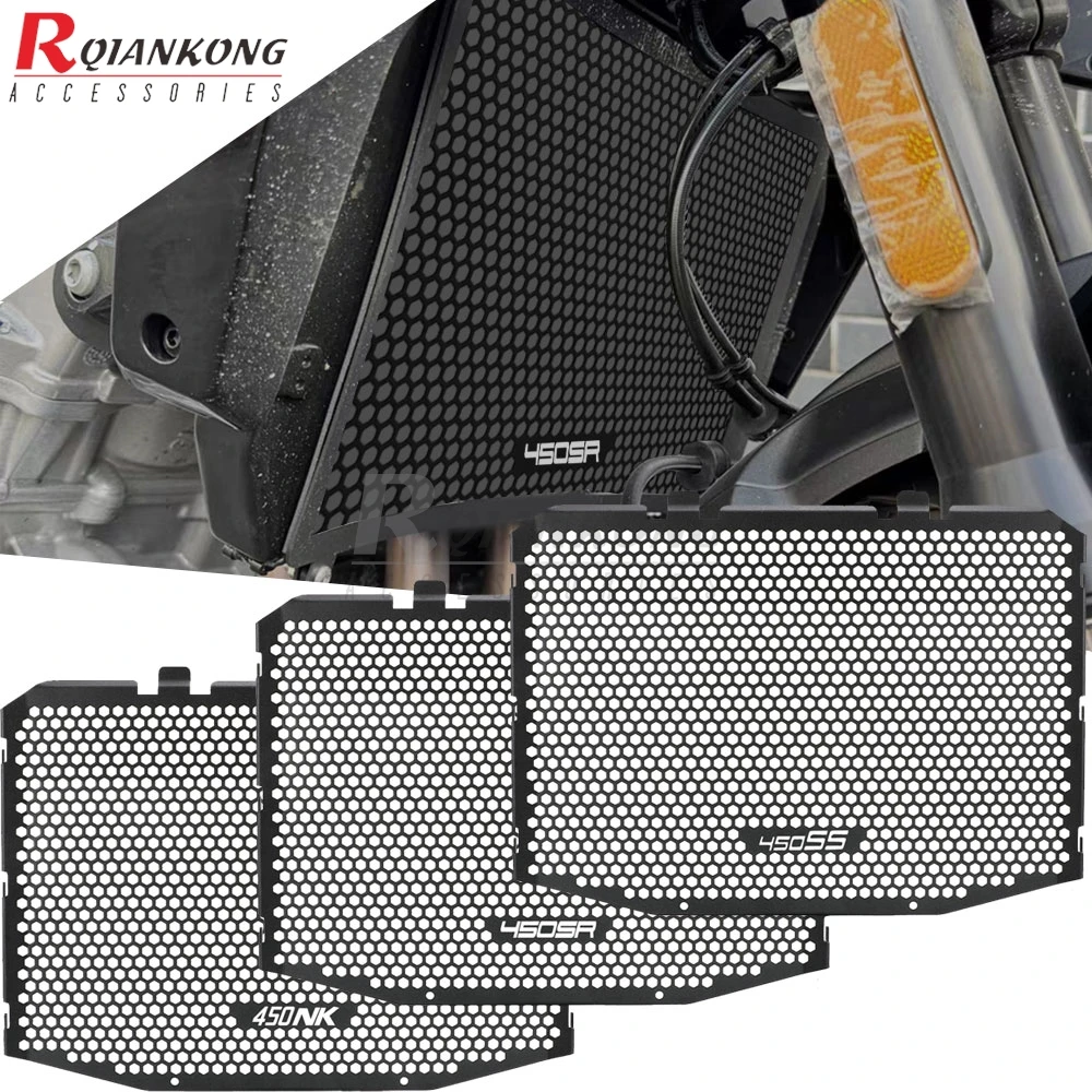 

450 NK SR SS 2023-2024-2025-2026 Motorcycle CNC Aluminum Radiator Guard Grille Covers FOR CFMOTO CF450NK CF 450NK 450SR 450SS
