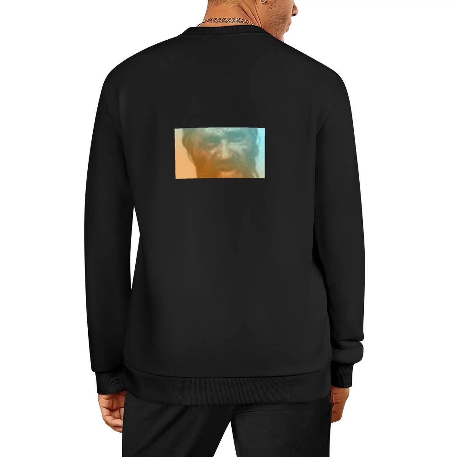 

tzi the Iceman's Face, Artist's Reconstruction Pullover autumn new products winter clothes mens clothes men wear sweatshirt