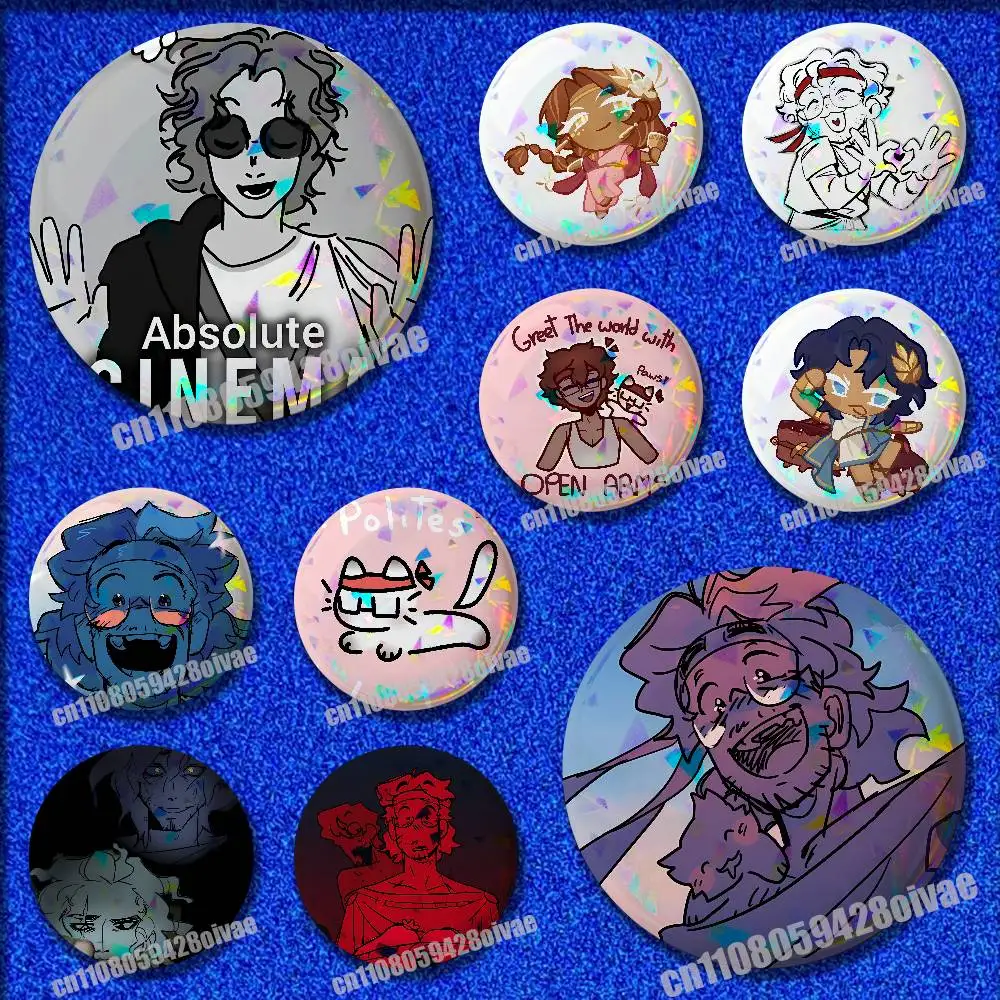 

Hermes E-Epic The M-Musical Insignia Badge Cover For Round Pin Brooch Decoration 32mm 25mm 44mm 75mm 58mm