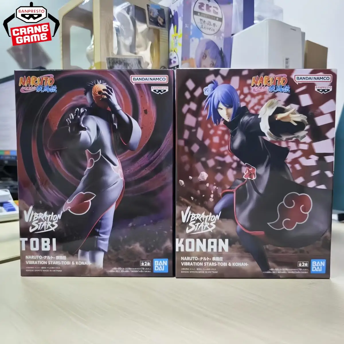

В наличии BANDAI BANPRESTO VIBRATION STARS Uchiha Obito Konan Фигурка Аниме Наруто Shippuden ПВХ Фигурки Куклы Игрушки Подарки