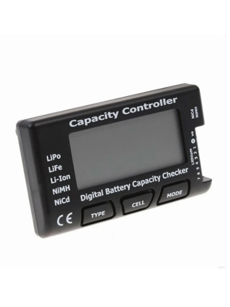 LCD Digital Battery Capacity Checker CellMeter RC CellMeter8 High precision 2-8S 4-8S Servo LiPo Li-lon NiMH Battery Tester