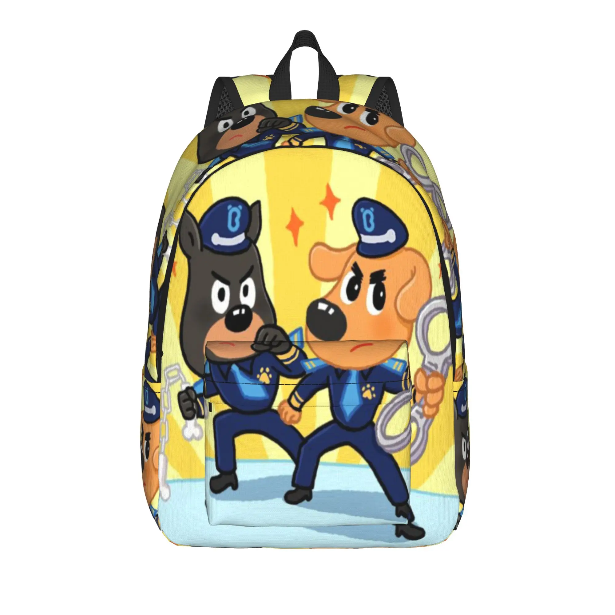 Safety Sheriff Labrador  Backpack for Men Women Casual Student Work Daypack  Laptop Shoulder Bag Sports