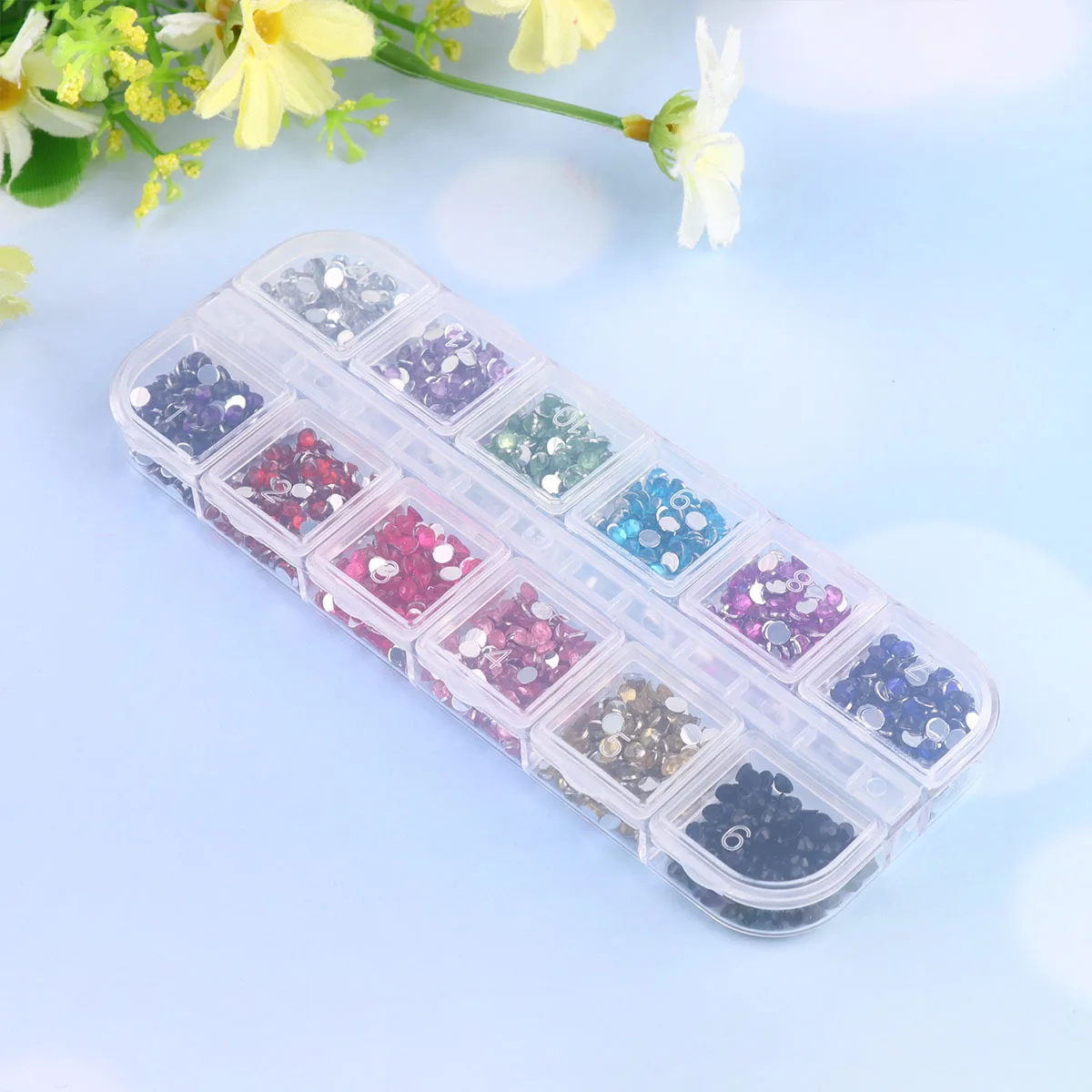 1 Juego de bolígrafo y diamantes de imitación para decoración de uñas, juego completo de herramientas de manicura para uñas deslumbrantes, decoración de funda de teléfono para el hogar