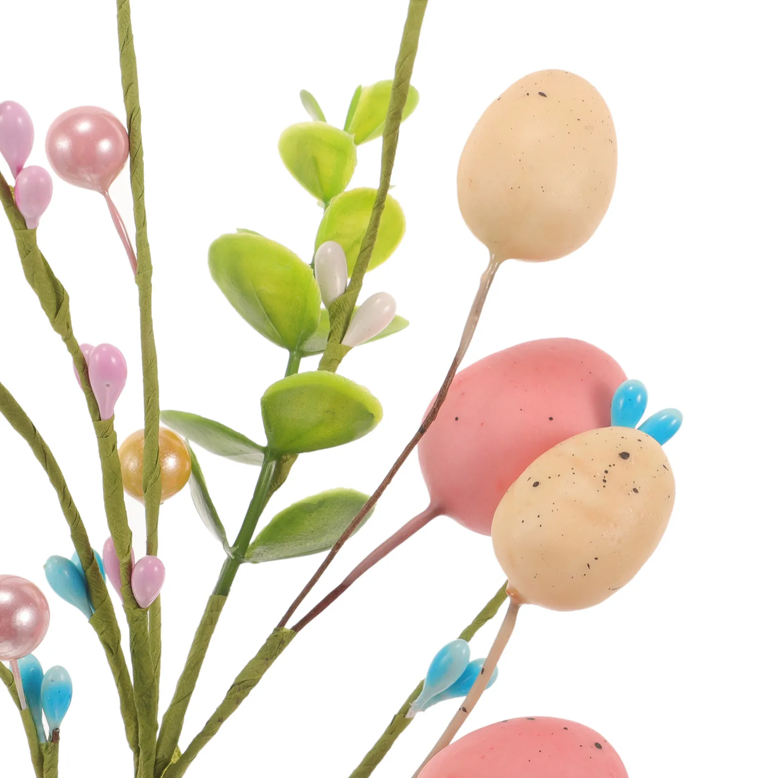 

Artificial Easter Egg Branch Vase Filling Garland Centerpiece Party Supplies Easter Egg Stem Ornament Home Festival