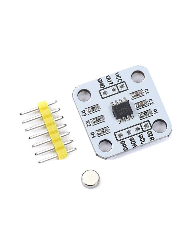 XRY 1-10 sztuk AS5600 enkoder magnetyczny indukcja magnetyczna moduł czujnika pomiaru kąta 12bit wysoka precyzja — zdjęcie produktu 6