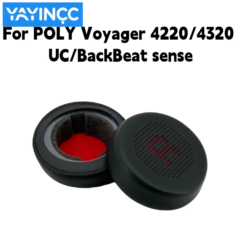 Ersatz-Ohrpolster aus Memory-Schaum für POLY Voyager 4220/4320 UC/BackBeat Sense Headset, Ersatzteil für Ohrmuscheln, einfach zu installieren. – Detail 3