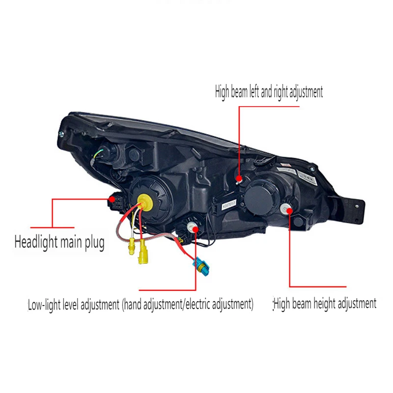 Car Headlights For SUBARU Outback Legacy 2010-2017 new style full LED Head lamp Assembly Upgrade Projector Lens Accessories Kit