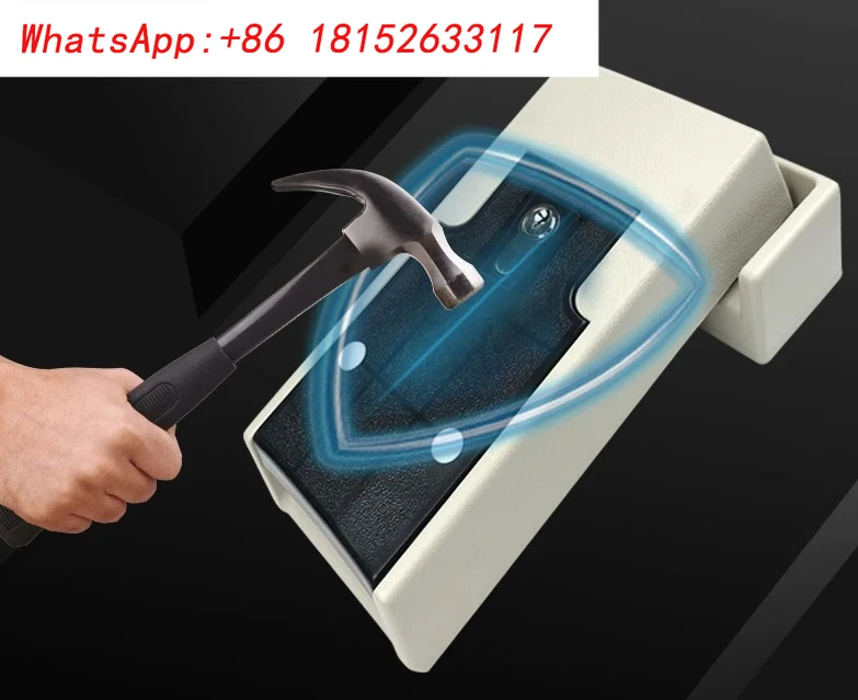 Cerradura antirrobo de seguridad para puerta de almacenamiento en frío 1180, ABS, congelador de alta densidad, cerradura especial, accesorios de cerradura de puerta semienterrada