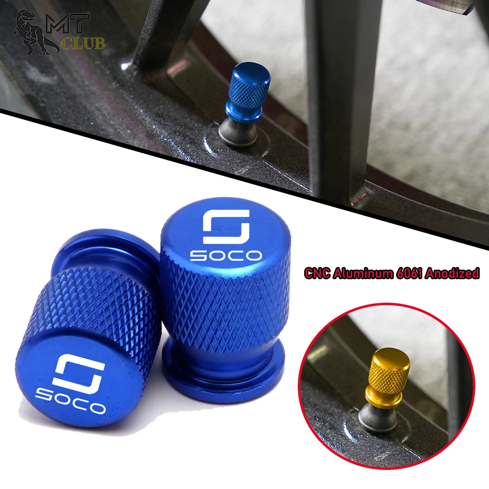 For SUPER SOCO CPx CUx CU TC 50/MAX/WANDERER TS TSX 1500 2019-2022 Motorcycle Accessories CNC Tire Valve Air Port Stem Covers