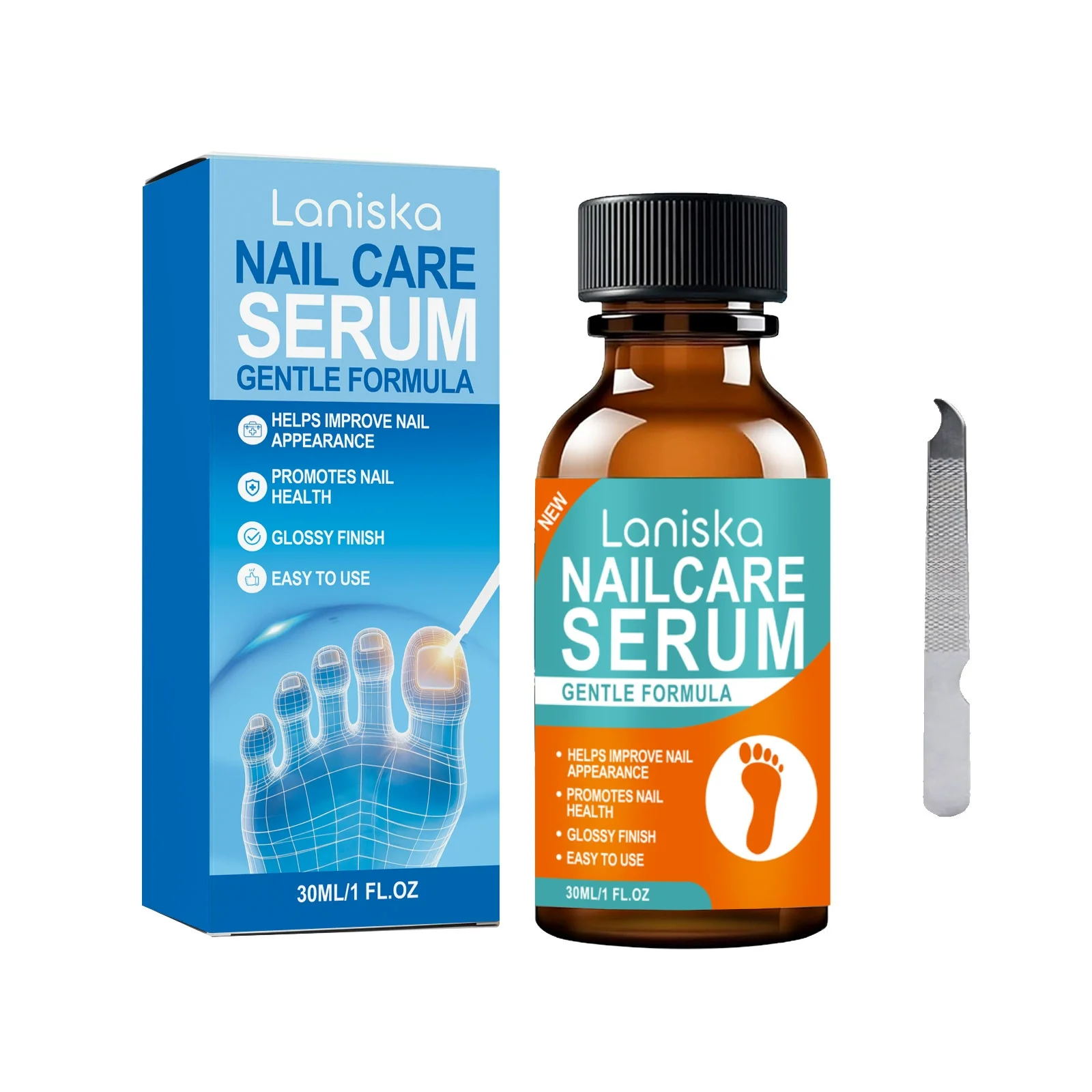 Nail Fungus Removal Serum Anti Onychomycosis Repair Discolored Damaged Grey Nail Strong Nourishing Hand Foot Nail Care Essence