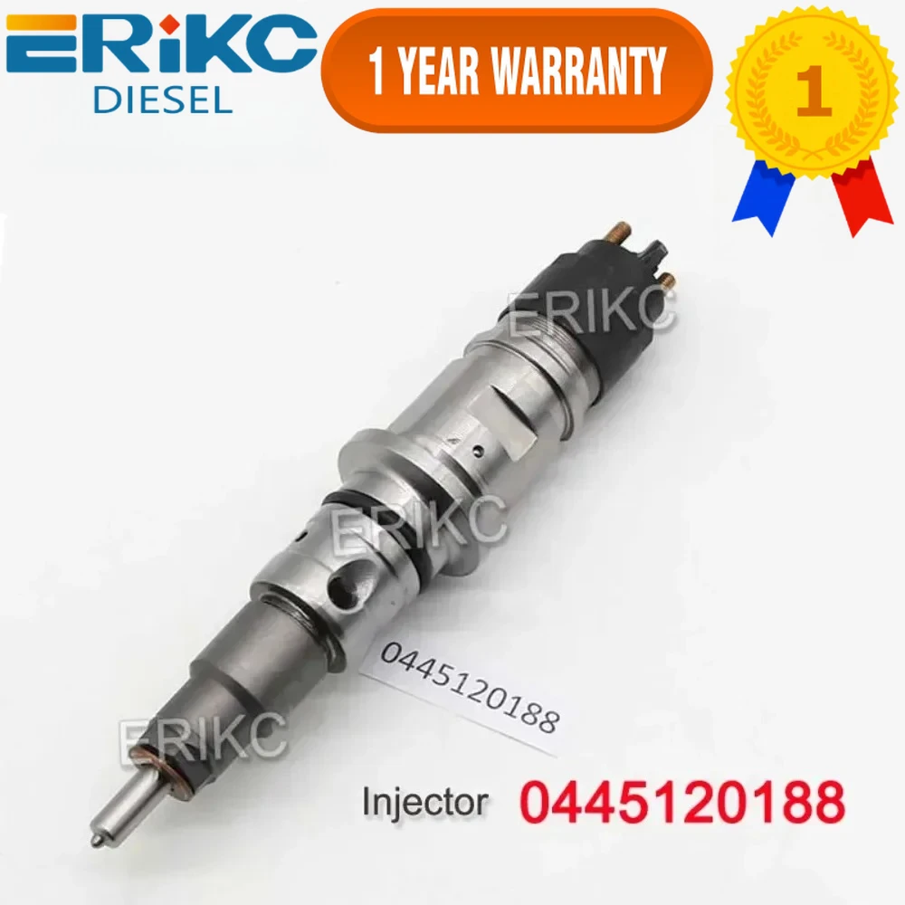 Inyector de piezas de motor diésel 0445120188 boquilla de inyección diésel de alta presión 0445 120 188 nuevo inyector de combustible