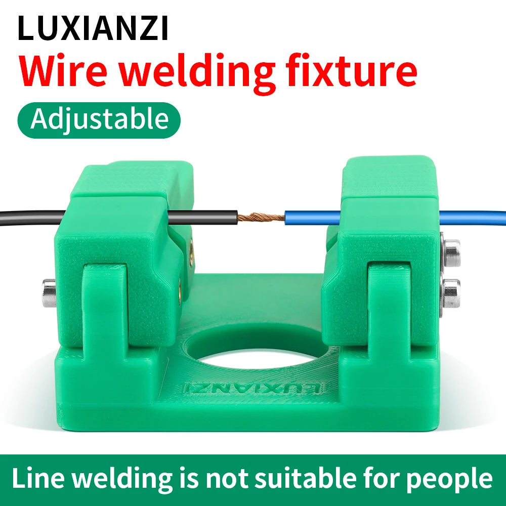 

LUXIANZI Welding Wire Fixture adjustable Bracket Welding Table Clamp For Motherboard Soldering BGA ABS Solder Line Bench Fixture