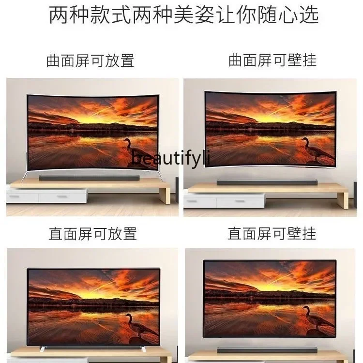 KJ 8K ultra-thin full screen 55 65 75 85 100 120-inch borderless intelligent voice LCD TV