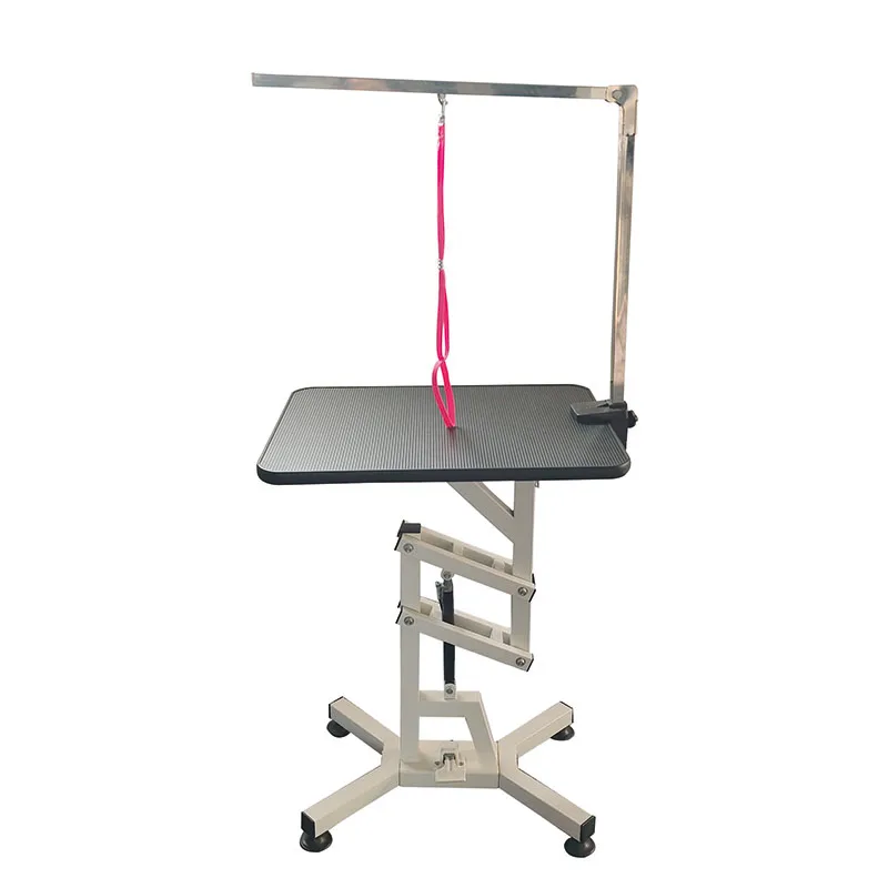 STLF High-quality Pneumatic Beauty Table -  Can Rotate 360 Degrees Table for Pet Grooming with Hanging Rope Attachment