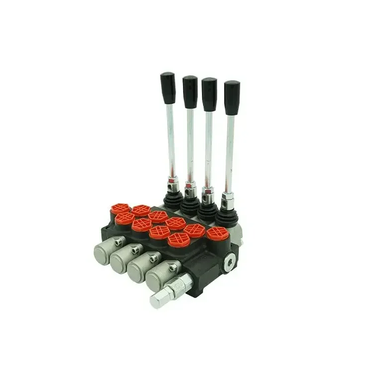 Hot Sales P40 Series of 1P40,2P40,3P40,4P40,5P40,6P40,7P40,8P40 Integral Multi-way Directional Valve,hydraulic Monoblock Valve