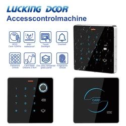 2023 New in Zinc Alloy Backlight Touch Access Control Keypad IP67 Waterproof Standalone RFID 125kHZ EM Card Wiegand Reader 26Bit