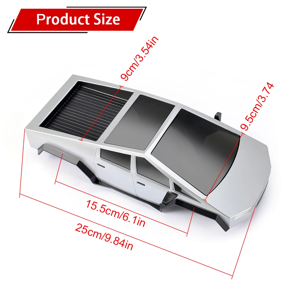 AUSTAR RC Auto Shell 1:18 Auto Gehäuse Simulation Hard Body Pickup Körper Shell Für 1/18 RC Crawler Auto Original Upgrade Teile