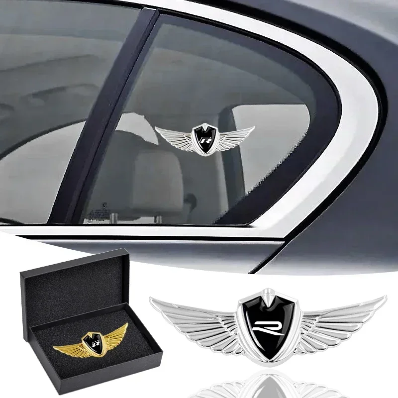 

1Pcs Metal Car 3D Eagle Angel Wings Logo Trunk Fender Sticker For Volkswagen Tiguan Bora POLO PASSAT CC Touran GOLF Jetta Arteon