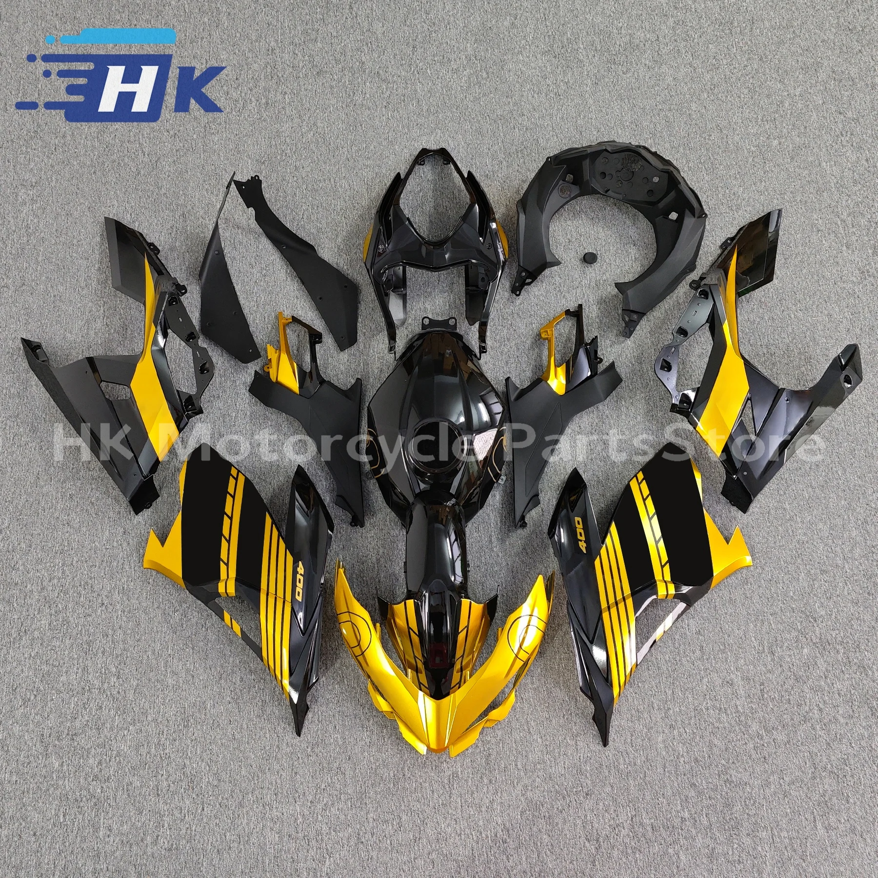 

Fit for Kawasaki Ninja400 EX400 Ninja 400 2018-2023 New ABS Motorcycle Plastics Fairing Kit Injection Mold Bodywork Panel Kit