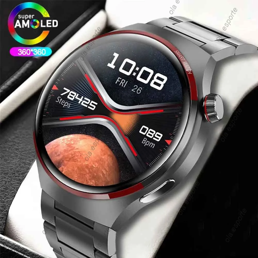 New 2 in 1 Hw10pro Pro Smart Watch Men 360*360 AMOLED Screen Heart rate Bluetooth Call IP67 Waterproof Man Sport Smartwatch 2024