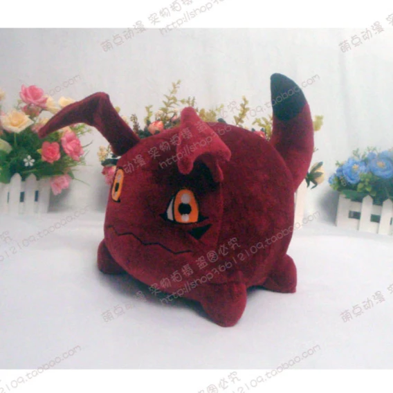 25cm anime digimon guilmon boneca de pelúcia jogo monstros digitais cosplay brinquedo travesseiro de pelúcia para presente