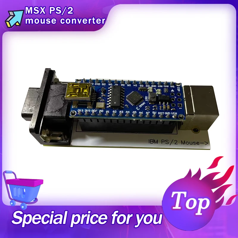 MSX Mouse: Der ultimative PS/2-zu-Joyport-Adapter für Retro-Gaming-Enthusiasten