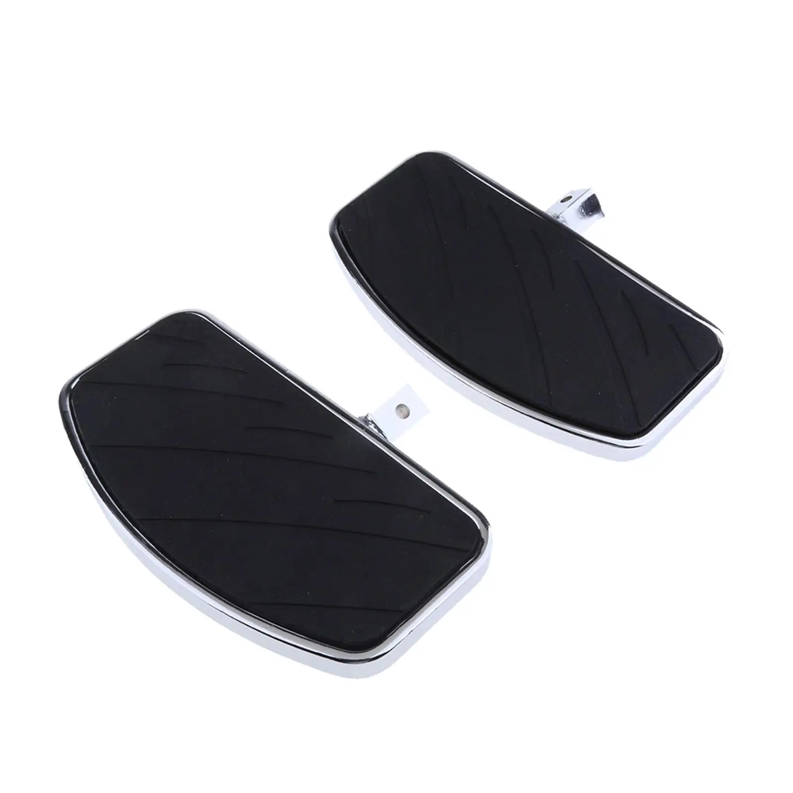 2pcs Black Front Rider Foot Pedals for Honda VF 250 750 for Yamaha V-STAR DragStar 650 XV Foot Rest Pegs Footboard