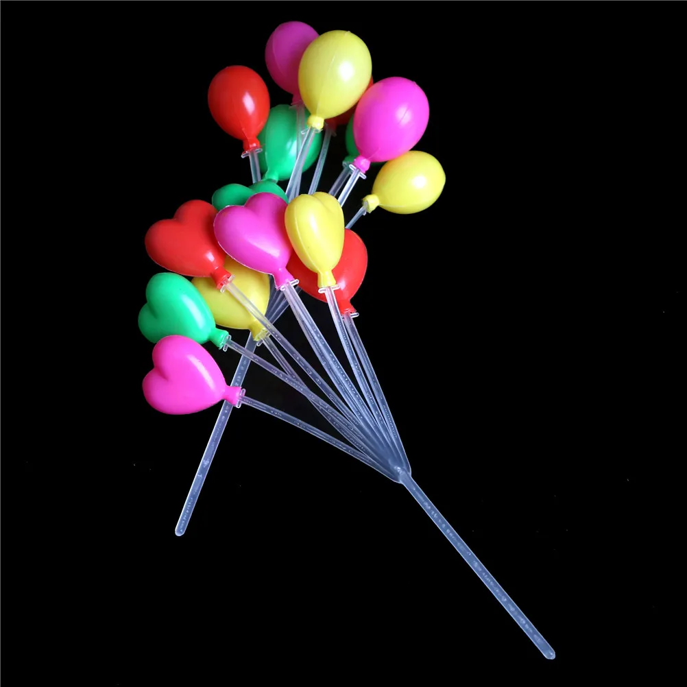 Mini bambole giardino di casa Micro figurine paesaggistiche e simulazione in miniatura palloncini colorati decorazioni da giardino regalo di natale