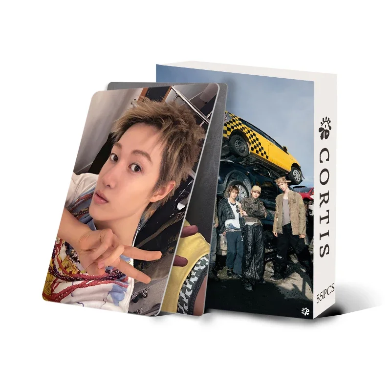 55 Pack Kpop Photocard Collectible Album Postcards Fans Gift Kpop Merch Room Decoration
