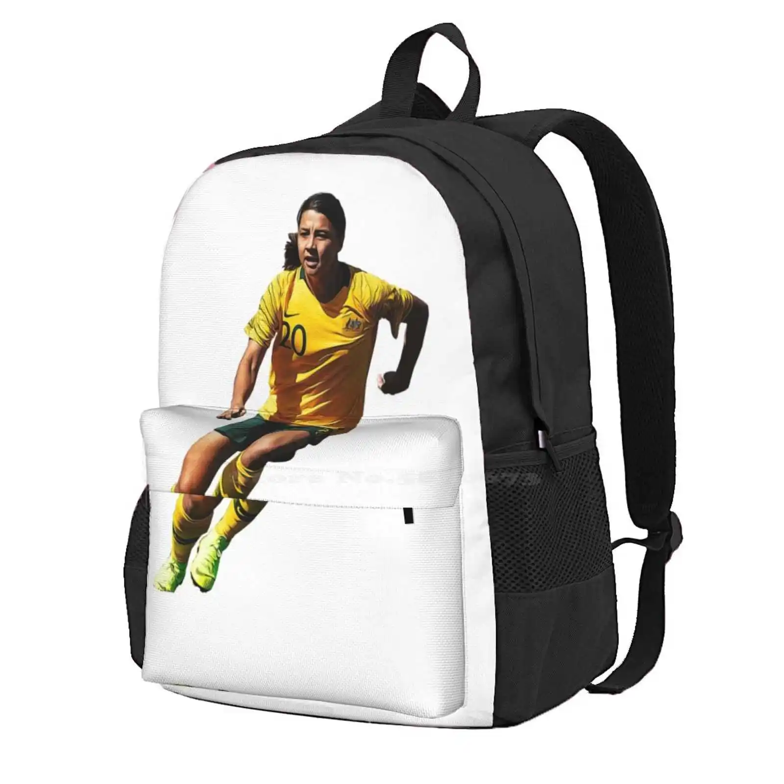 Sam Kerr Hot Sale Schoolbag Backpack Fashion Bags Sam Kerr Samantha Kerr Minimalist Soccer Minimalist Sports Australian Football