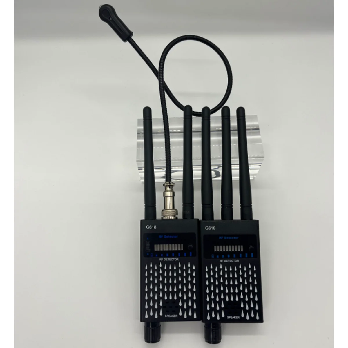 

8GHz Professional spy gadgets Detector w/21mm Magnet Probe: Sweep Wireless & Magnetic Threats in Rooms/Cars 10-Level Sensitivity