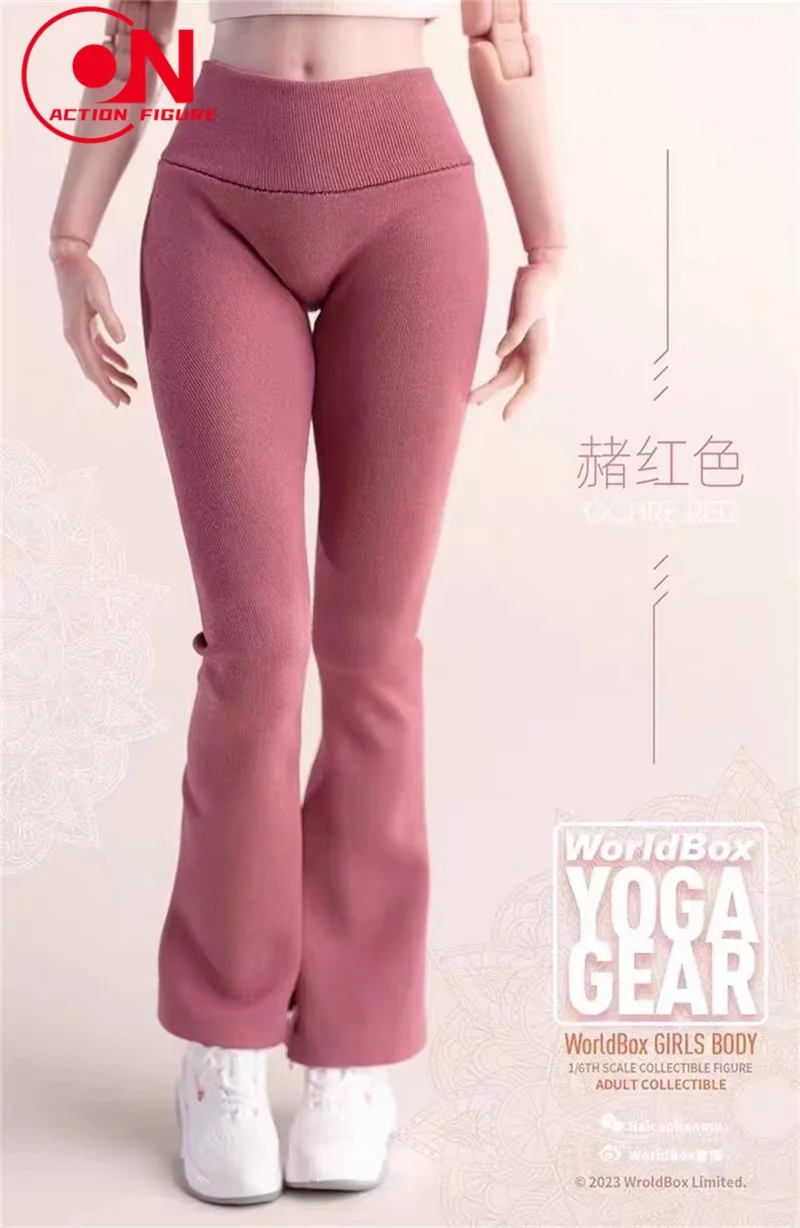 In Stock Worldbox 1/6 Female Yoga Gear Stretch Clothes Model Fit 12'' AT201 AT202 Soldier Action Figure Body Dolls