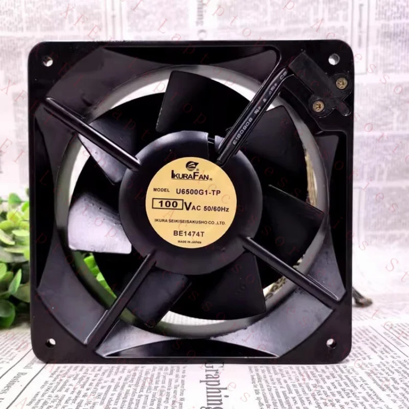 D  FOR IKURA U6500G1-TP 16055 100VAC All Metal High Temperature Resistant Fan