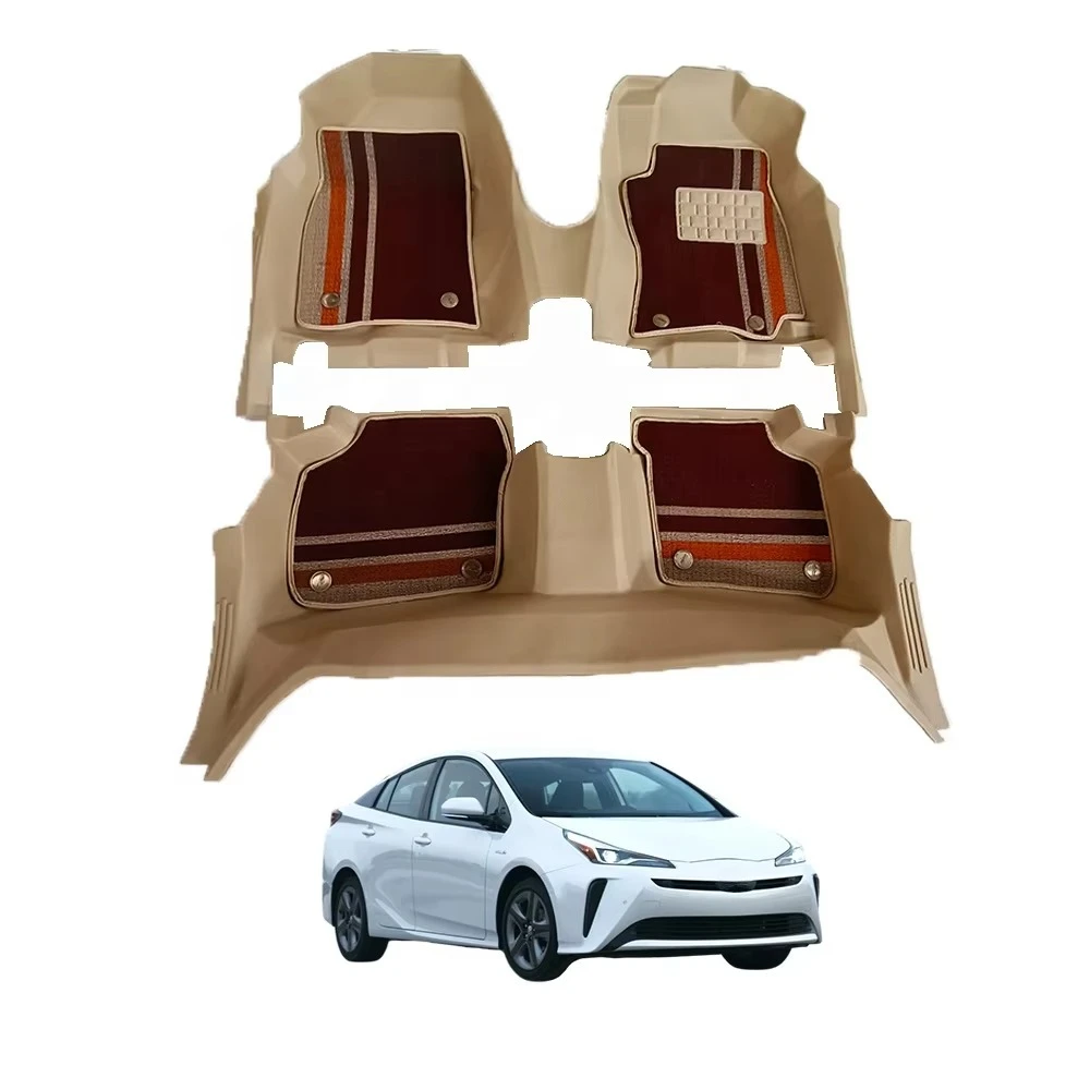 

Hot sale! Heavy Duty Waterproof and Fireproof TPE Completely Covered Extension Rubber 5D TPE Car Foot Mat for P20