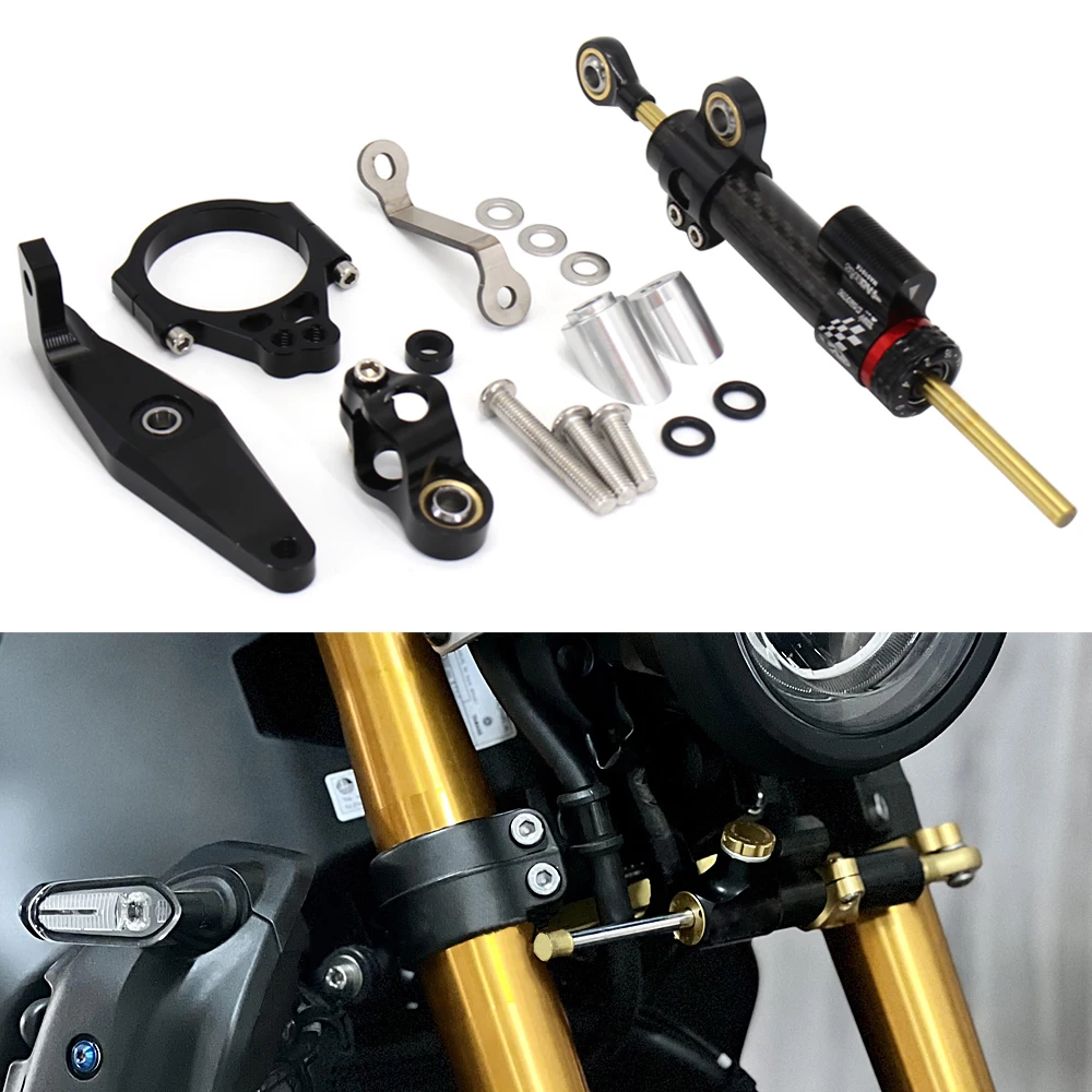 

New XSR900 CNC Steering Stabilize Damper Bracket Mount Motorcycle Accessories For Yamaha XSR 900 xsr900 xsr 900 2022 2023