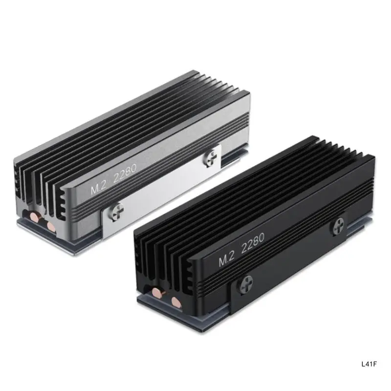 Dissipateur thermique M.2 2280 SSD NVME 2280, radiateur à disque solide, refroidisseur 2 caloducs
