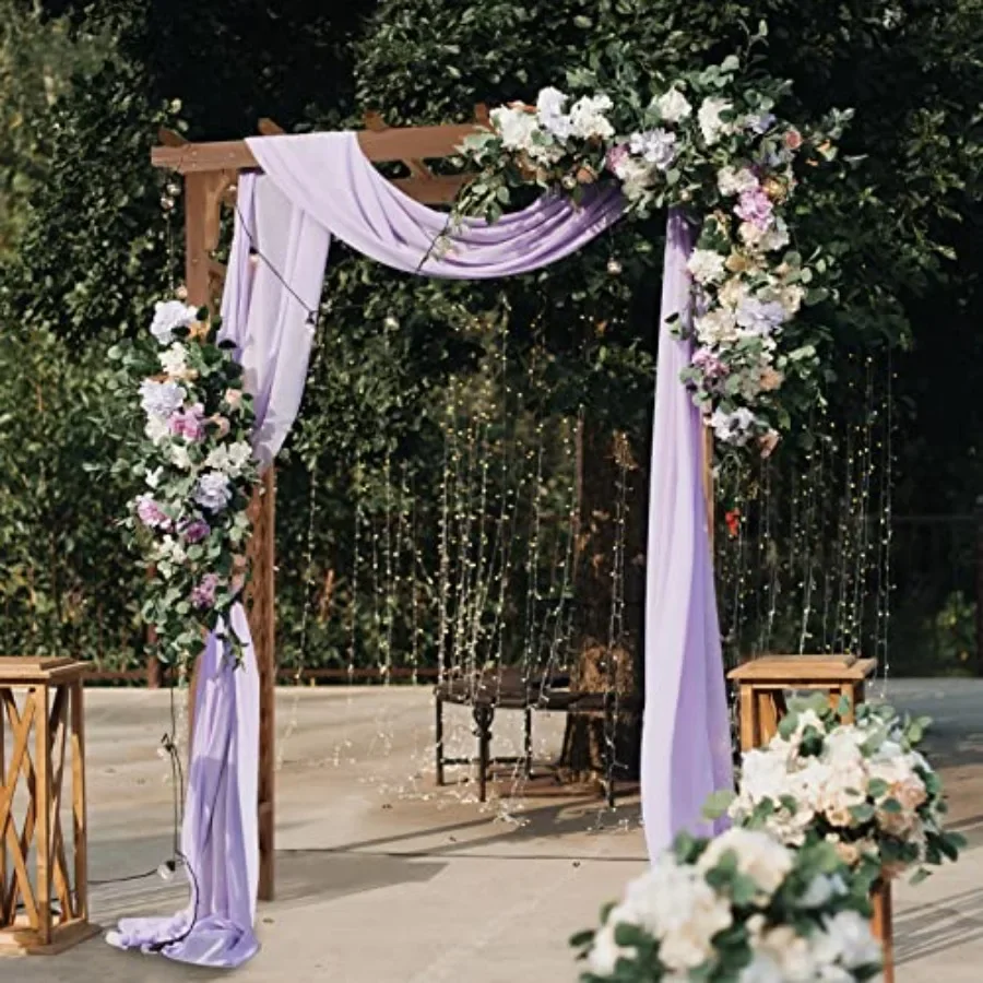 85INCH Wooden Garden Arbor for Wedding Ceremony, Natural Wood Garden Trellis Arch in Brown, Sturdy Weather-Resistant for Climbi