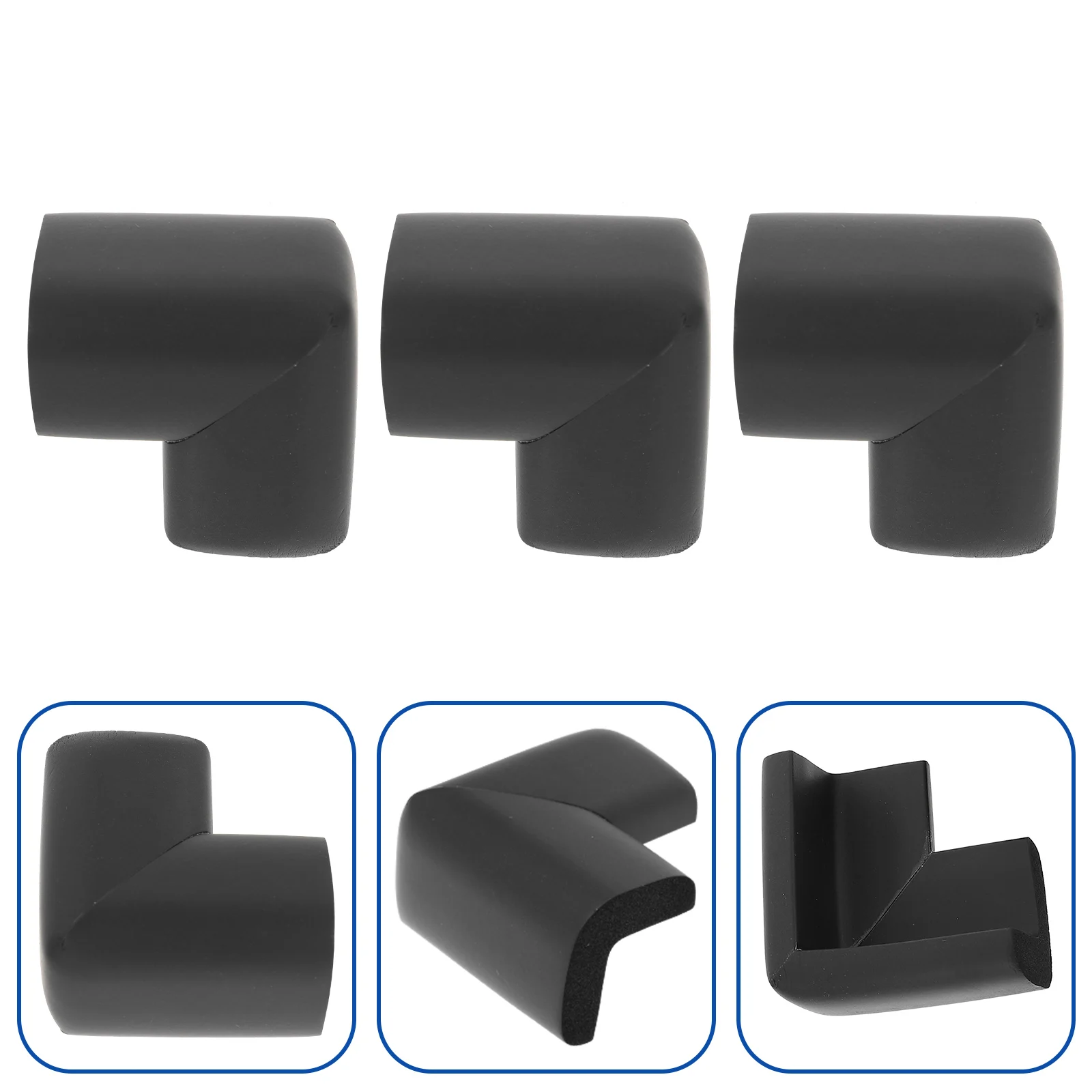 10 قطع من واقيات الزوايا الآمنة للأطفال، أغطية زوايا شفافة لحواف الأطفال الصغار لأثاث جدران الطاولات