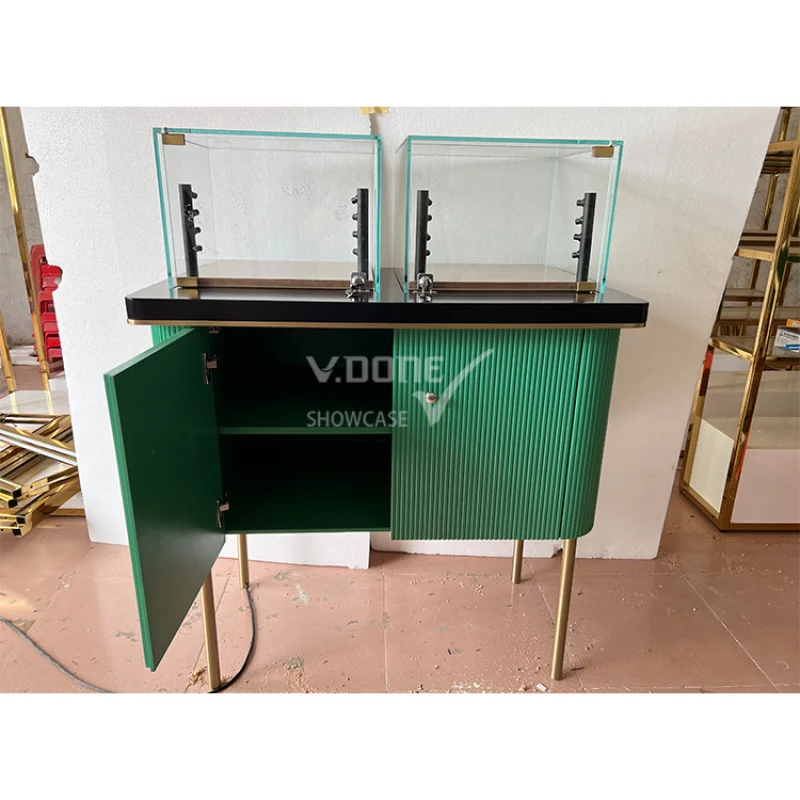 高品質のモダンなショップインテリアデザインの棚、ジュエリーストアのカウンターディスプレイ、ジュエリールーム