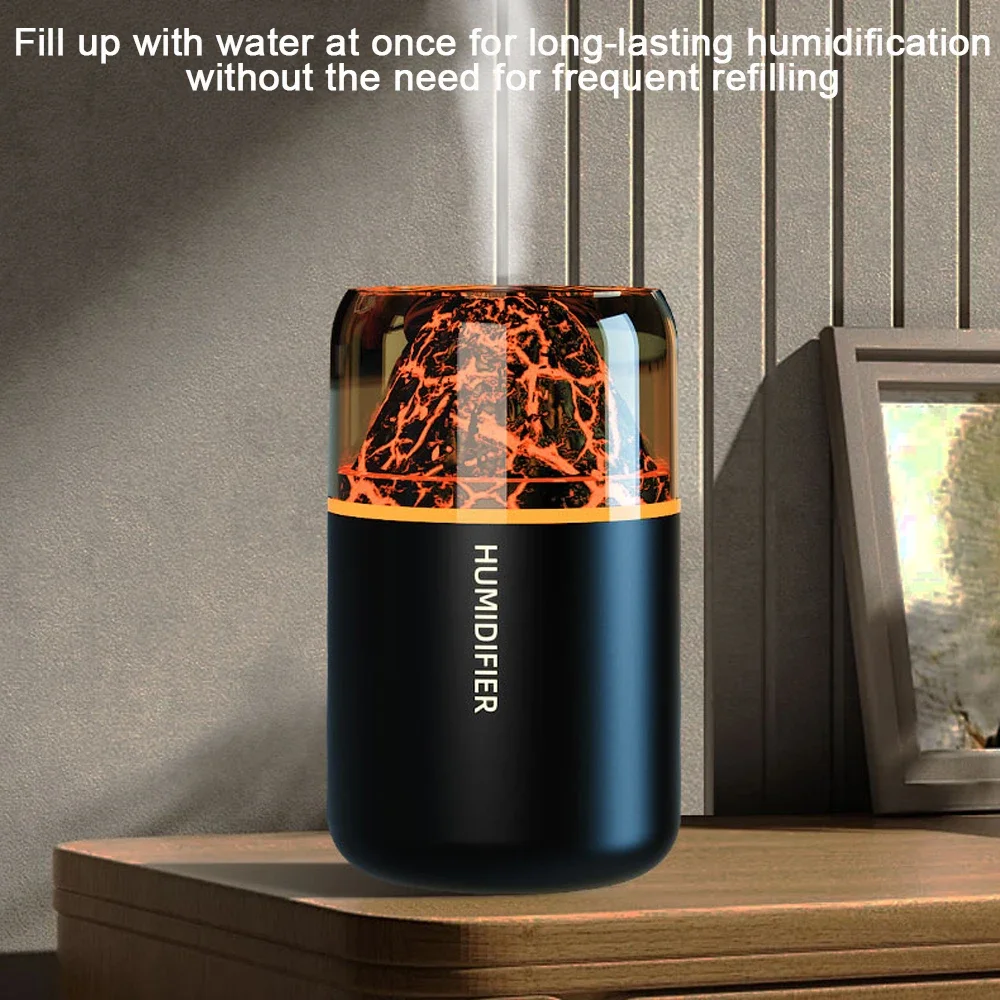180ml Mini Air Humidifier colorful Atmosphere Light Portable Car Mist Spray Purifier USB Aroma Essential Oil Diffuser Car Home