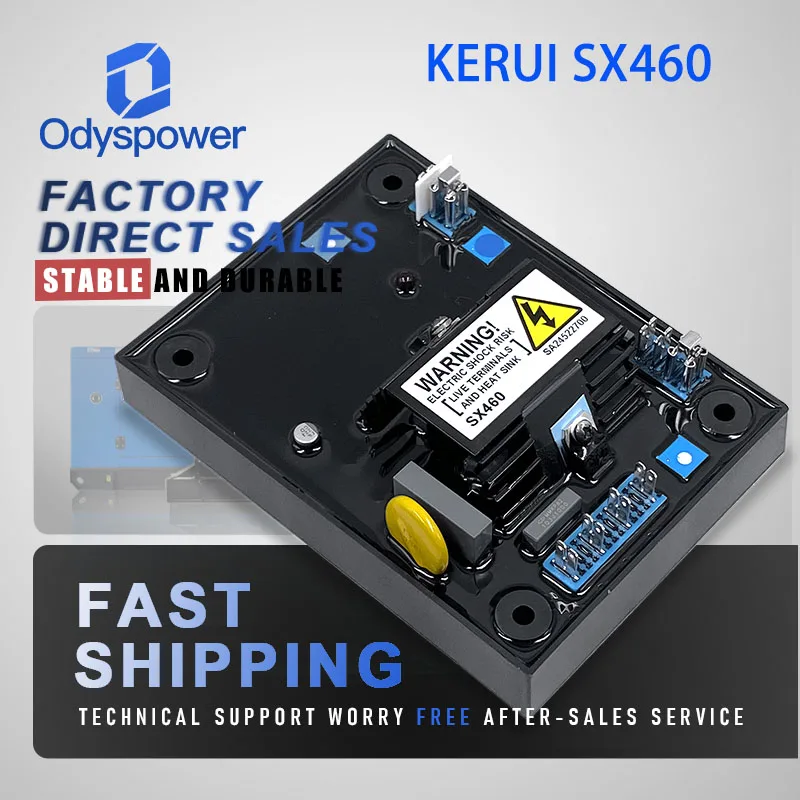

KERUI SX460 AVR Generator Automatic Voltage Regulator Diesel Alternator Voltage Stabilizer Electric