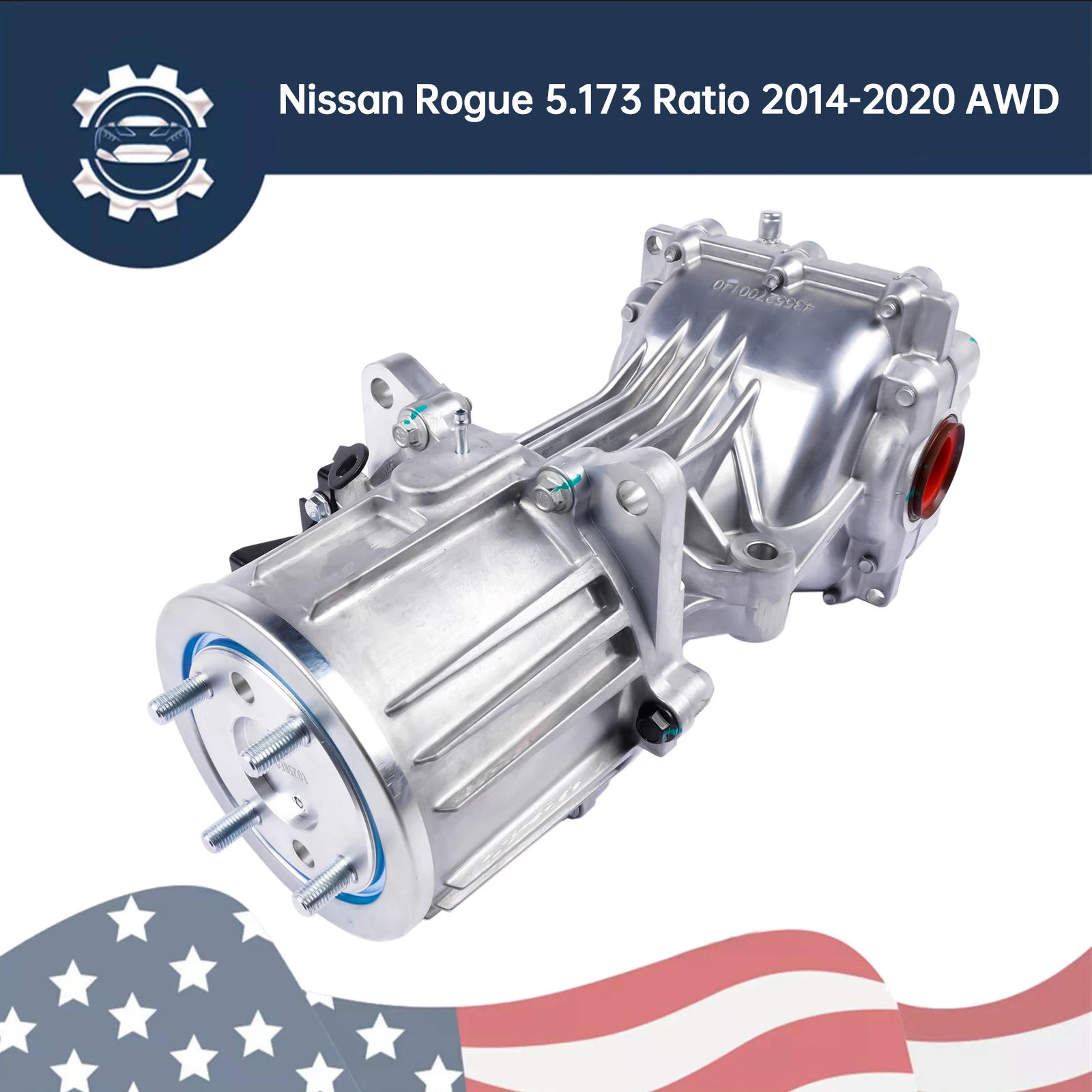 AP02 الناقل/الخلفي التفاضلي AWD لنيسان روج 5.173 نسبة مورانو روج سبورت قاشقاي 24027-7FV0A ، 38300-4BF0A