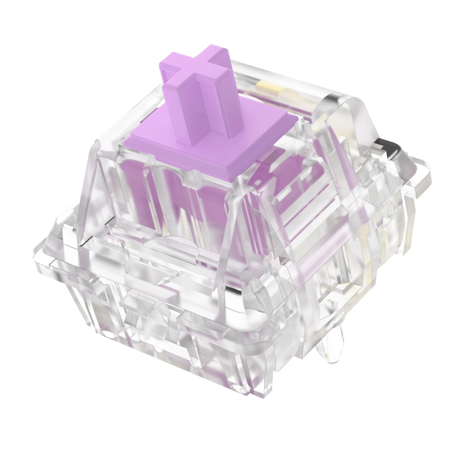 

DUROCK L4 Linear Switches Creamy Purple 67g Mechanical Keyboard Switches Smokey Clear Tealios V2 67g Tangerines