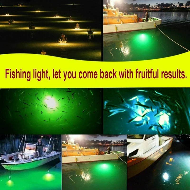 

12v 108 LED Fishing Light Main Unit Wide Voltage Universal 360 Degree Illumination Underwater Night Fishing Lure Lamp
