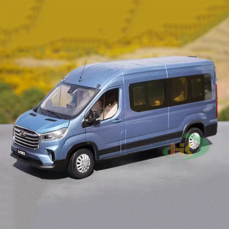 Diecast 1:18 Scale MAXUS V90 Alloy Vehicle Model Finished Simulation Collection Decoration Gift Toys Display