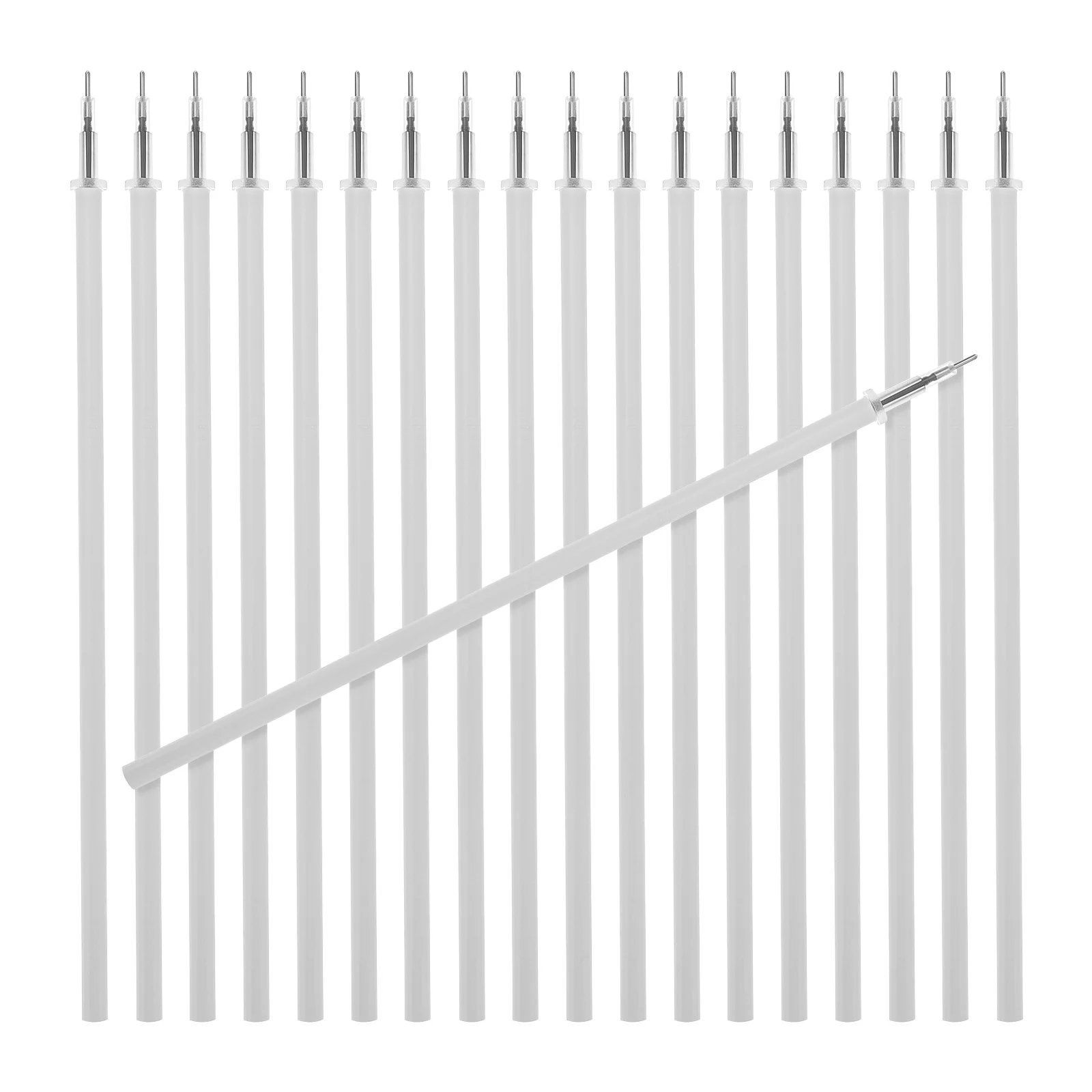 

100Pcs 0.5mm Ink Pen Refills Suitable for Most Standard Gel Pens Daily Use Pen Refills Stationery Writing Supplies